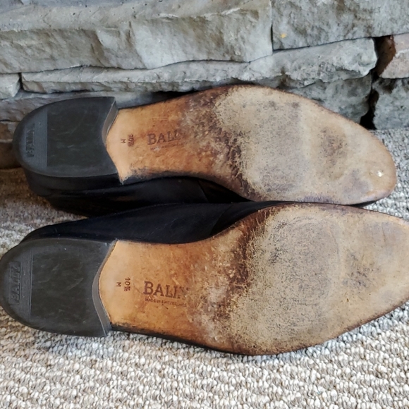 BALLY Leather Shoes 10.5 M fit 10.5-11 - Picture 8 of 16